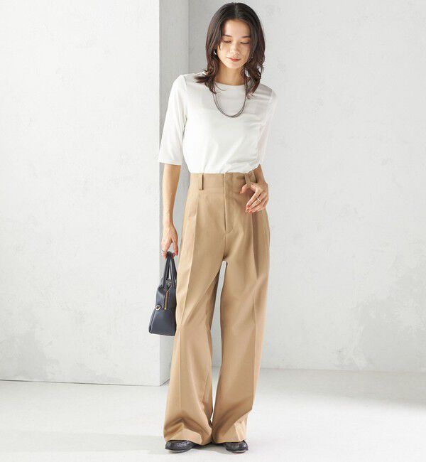 SHIPS for women「ソロナ 5分袖 TEE」|Tシャツ・カットソー|