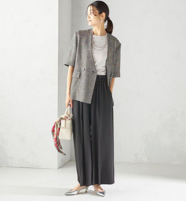 SHIPS for women「ソロナ 5分袖 TEE」|Tシャツ・カットソー|