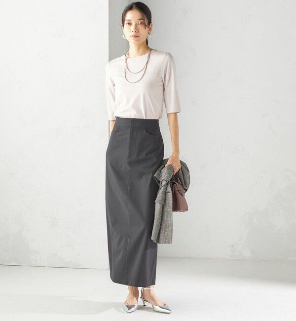 SHIPS for women「ソロナ 5分袖 TEE」|Tシャツ・カットソー|