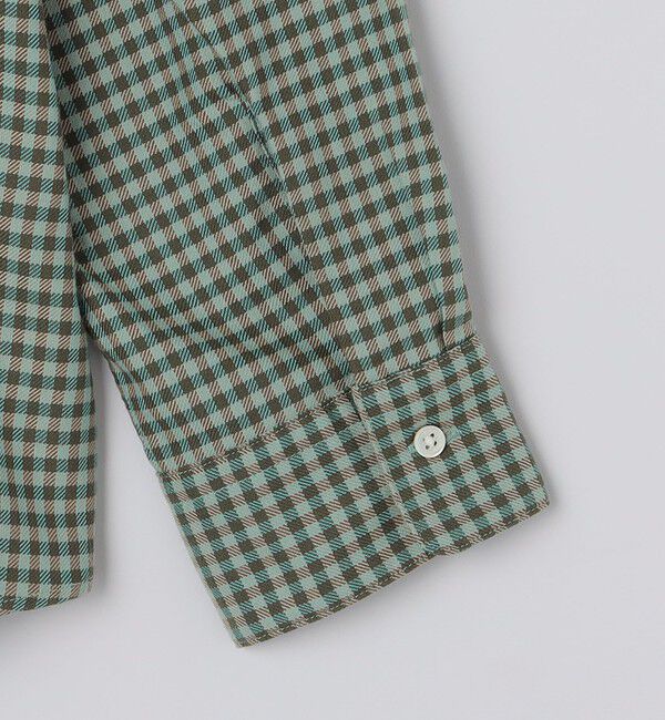 SHIPS「SHIPS: チェック レギュラーカラー ロングスリーブ シャツ」|シャツ・ブラウス|