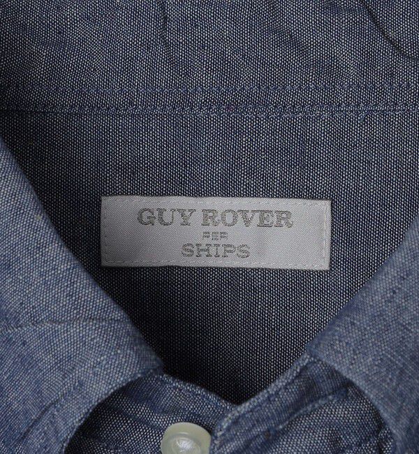 SHIPS「GUY ROVER: シャンブレー ソリッド ボタンダウン シャツ」|シャツ・ブラウス|