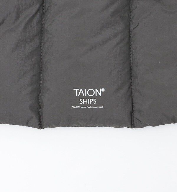 SHIPS「【SHIPS別注】TAION: 〈手洗い可能〉ボリューム ダウン マフラー」|ストール|