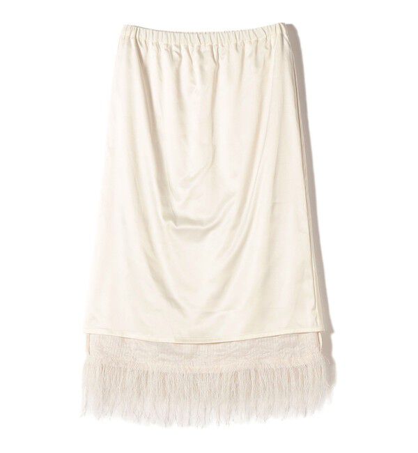 SHIPS for women「〈手洗い可能〉フリンジ スカート」|スカート|