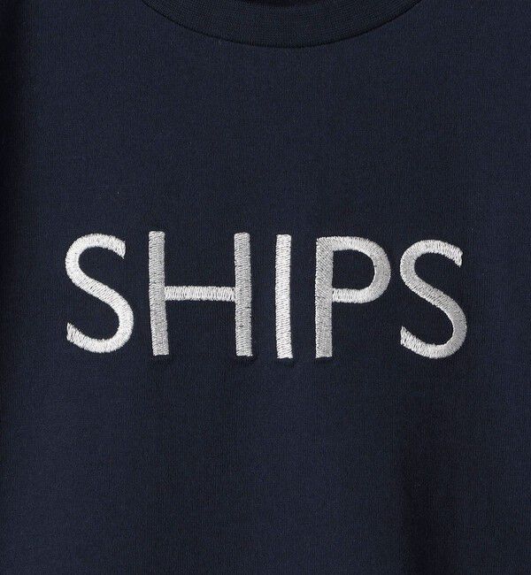 SHIPS KIDS「SHIPS KIDS:140～160cm / SHIPS ロゴ 半袖Tシャツ」|Tシャツ・カットソー|