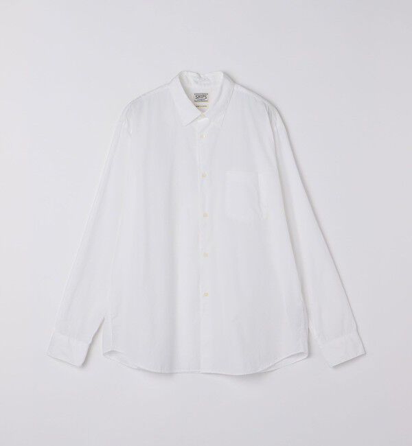 SHIPS「SHIPS: AUTHENTIC ベーシック レギュラーカラー シャツ」|シャツ・ブラウス|