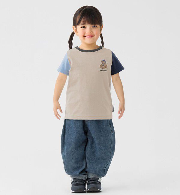SHIPS Colors 「SHIPS Colors:80～150cm / TeddyBear(R) コラボ Tシャツ」|Tシャツ・カットソー|