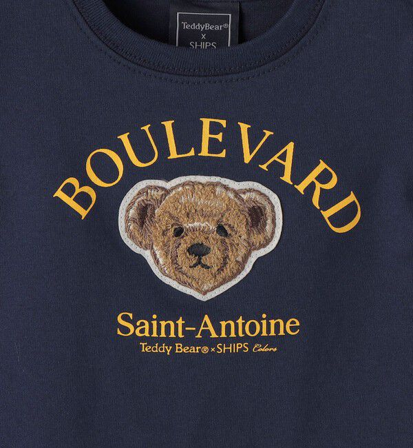 SHIPS Colors 「SHIPS Colors:80～150cm / TeddyBear(R) コラボ Tシャツ」|Tシャツ・カットソー|