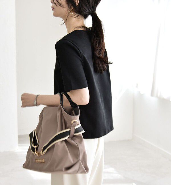 quaranciel「《予約》quaranciel:〈接触冷感/汗染み防止加工/洗濯機可能〉ベーシック コンパクト TEE」|Tシャツ・カットソー|