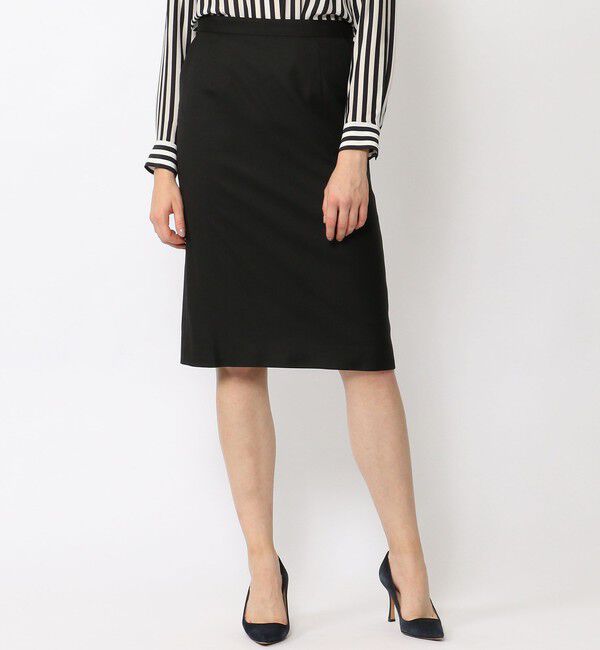 TOMORROWLAND collection「ウールレーヨン タイトスカート」|タイト|