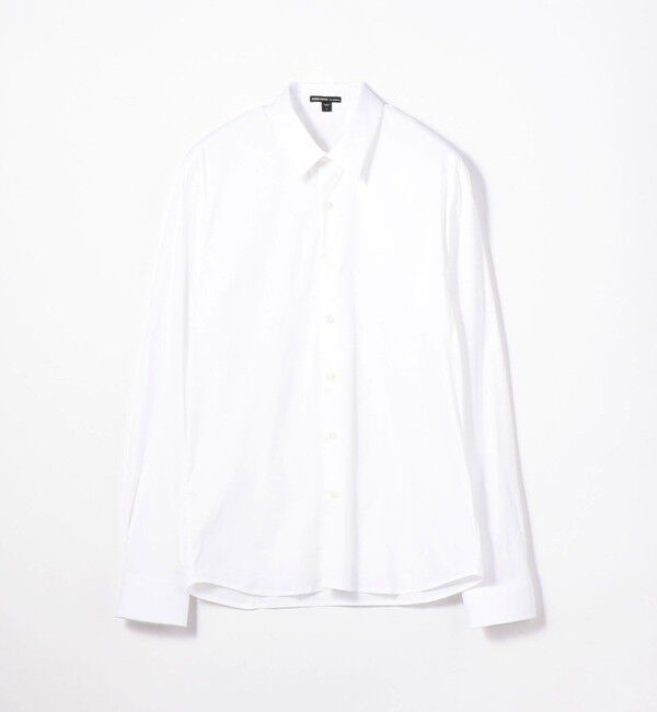 JAMES PERSE「マットストレッチ ポプリンシャツ MCJ3802」|シャツ・ブラウス|11 ホワイト