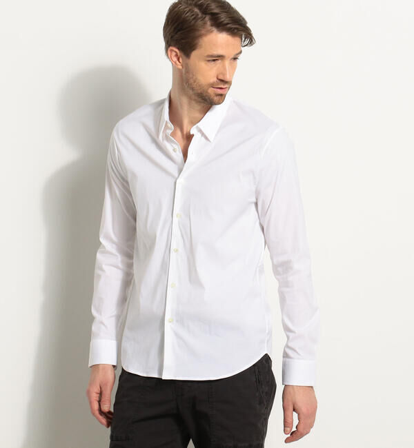 JAMES PERSE「マットストレッチ ポプリンシャツ MCJ3802」|シャツ・ブラウス|