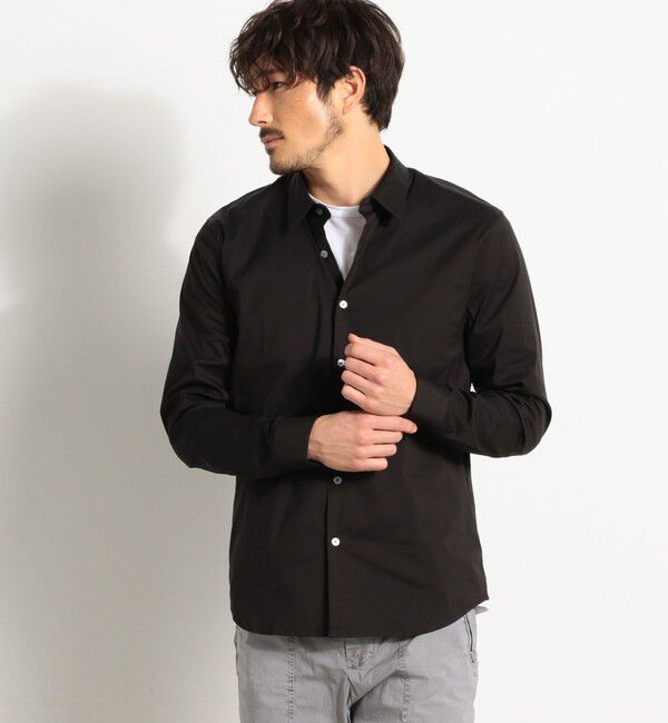 JAMES PERSE「マットストレッチ ポプリンシャツ MCJ3802」|シャツ・ブラウス|