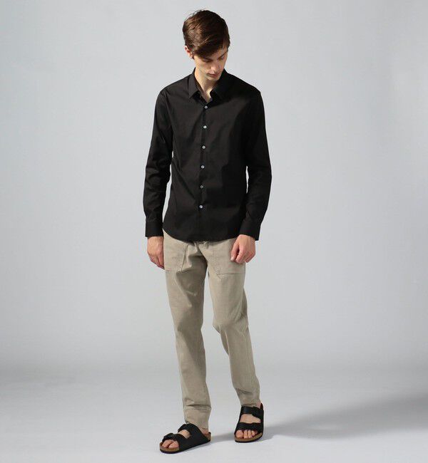 JAMES PERSE「マットストレッチ ポプリンシャツ MCJ3802」|シャツ・ブラウス|