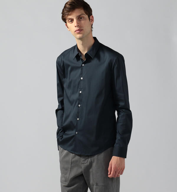 JAMES PERSE「マットストレッチ ポプリンシャツ MCJ3802」|シャツ・ブラウス|