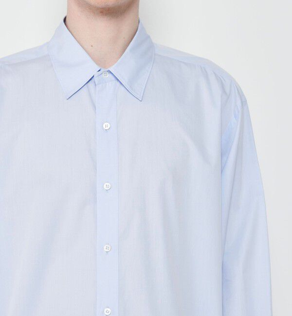 GALERIE VIE「コットンツイル ロングスリーブシャツ」|シャツ・ブラウス|