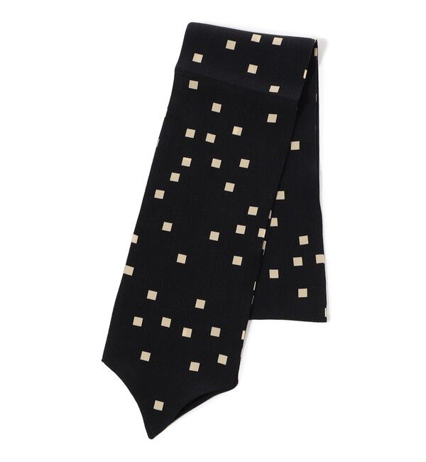 TOMORROWLAND GOODS「Fratelli Luigi シルク スカーフ」|バンダナ・スカーフ|19 ブラック