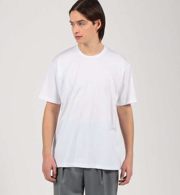 Edition「ピマコットン ハーフスリーブトップス」|Tシャツ・カットソー|