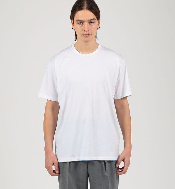 Edition「ピマコットン ハーフスリーブトップス」|Tシャツ・カットソー|