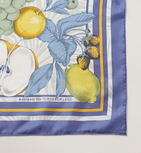 TOMORROWLAND GOODS「【別注】manipuri FRUIT スカーフ」|バンダナ・スカーフ|