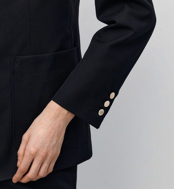 BACCA「ウールシルク テーラードジャケット」|テーラードジャケット|