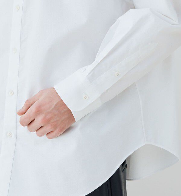 GALERIE VIE「プレミアムオックス ワイドバランスシャツ」|シャツ・ブラウス|