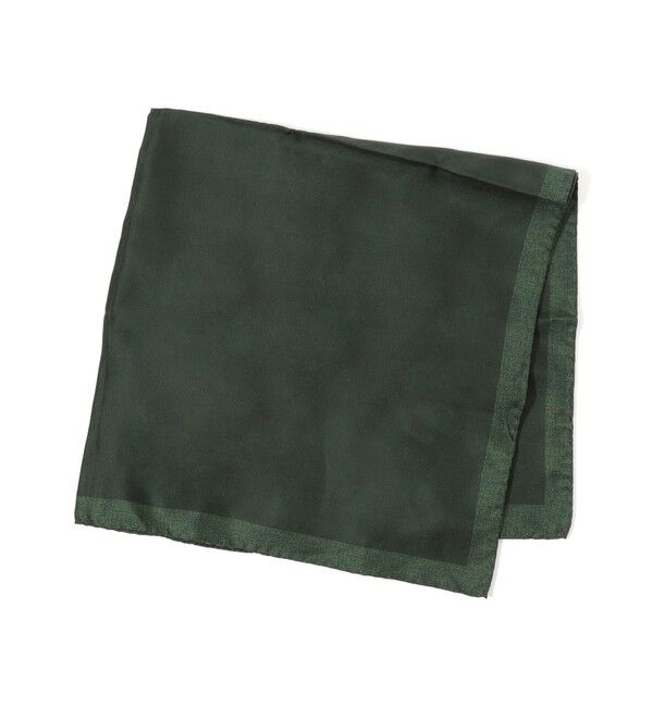 TOMORROWLAND GOODS「REGAGLIA シルク スカーフ」|バンダナ・スカーフ|59 ダークグリーン