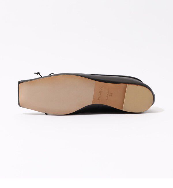 TOMORROWLAND GOODS「CHEMBUR SQ FLAT STUDS BALLET シューズ」|ローファー|