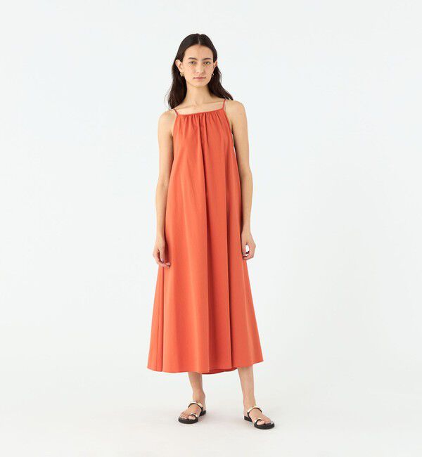 MACPHEE「トリコットジャージ キャミソールワンピース」|ワンピース|