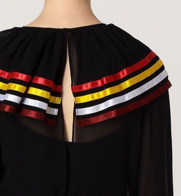 TOMORROWLAND BUYING WEAR「BODE シルク ラッフルカラーブラウス」|シャツ・ブラウス|