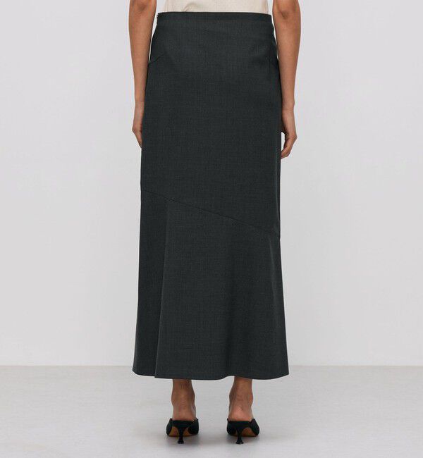 BACCA「ウールトロピカル フレアスカート」|スカート|