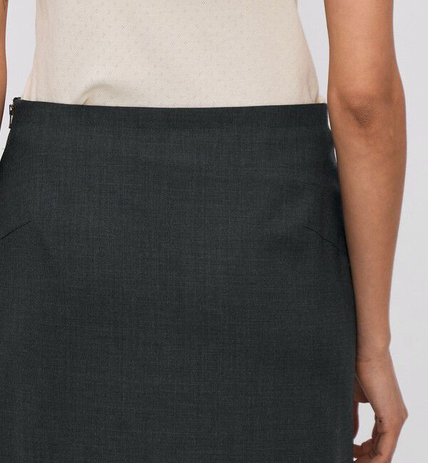 BACCA「ウールトロピカル フレアスカート」|スカート|