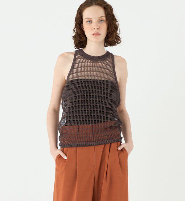 Ballsey「コットンナイロンコイル アメリカンスリーブプルオーバー」|ニット・セーター|