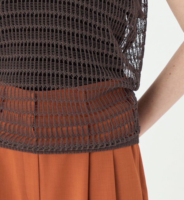 Ballsey「コットンナイロンコイル アメリカンスリーブプルオーバー」|ニット・セーター|