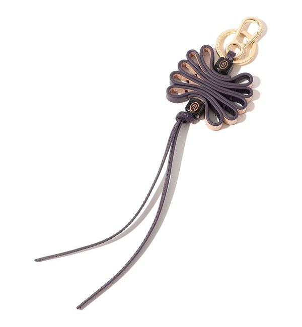 TOMORROWLAND GOODS「Atelier TOMORROWLAND FLOWER チャーム」|チャーム・キーホルダー|77 ダークパープル