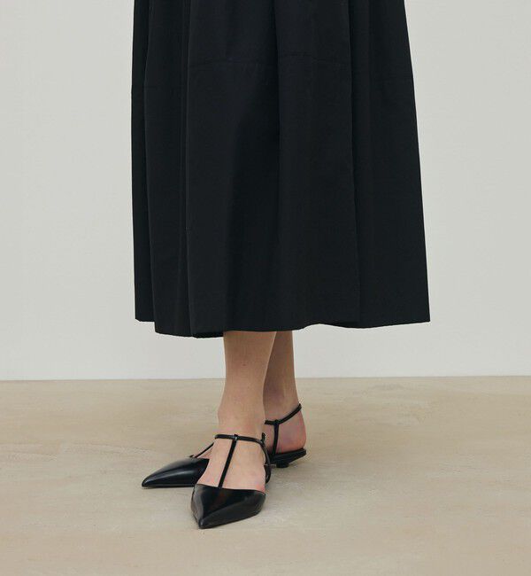 DES PRES「コットンタイプライター コンビコクーンワンピース」|ワンピース|