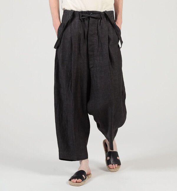 TOMORROWLAND BUYING WEAR「HAVERSACK ATTIRE リネン ワイドテーパード サロペットパンツ」|その他|