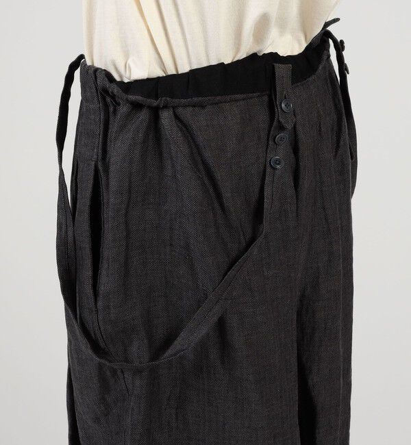 TOMORROWLAND BUYING WEAR「HAVERSACK ATTIRE リネン ワイドテーパード サロペットパンツ」|その他|