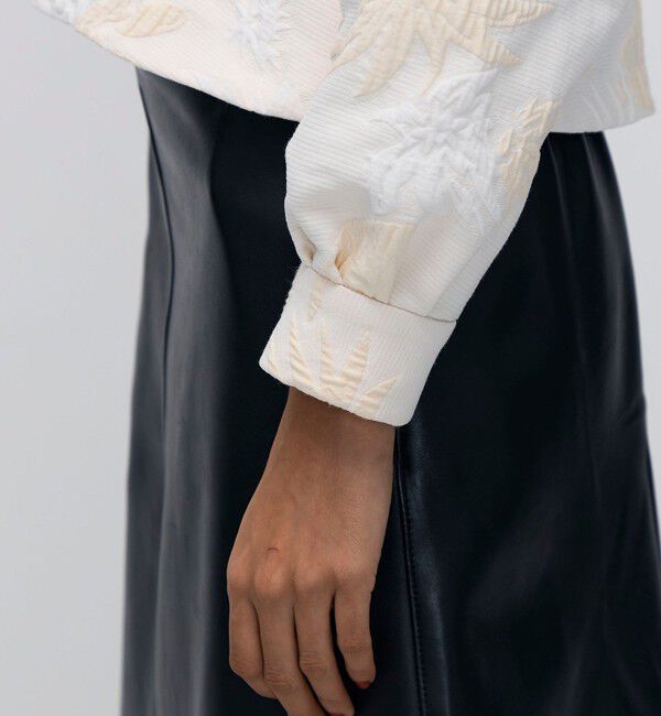 BACCA「マトラッセ ラグランスリーブプルオーバーブラウス」|シャツ・ブラウス|