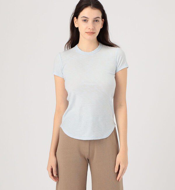 JAMES PERSE「スラブジャージー クルーネックTシャツ WUA3037」|Tシャツ・カットソー|
