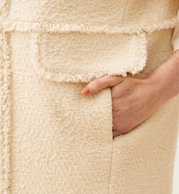 TOMORROWLAND collection「パンソッティ コクーンミディジレ」|ベスト・ジレ|