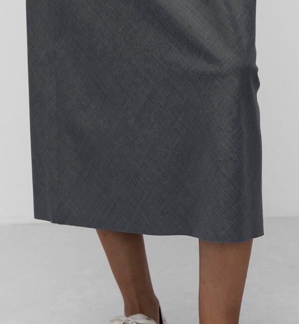 BACCA「ウールトロピカル ギャザースカート」|スカート|