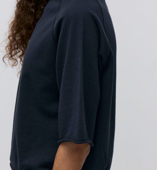 BACCA「ソフトコットン ハーフスリーブプルオーバー」|スウェット・ジャージ|