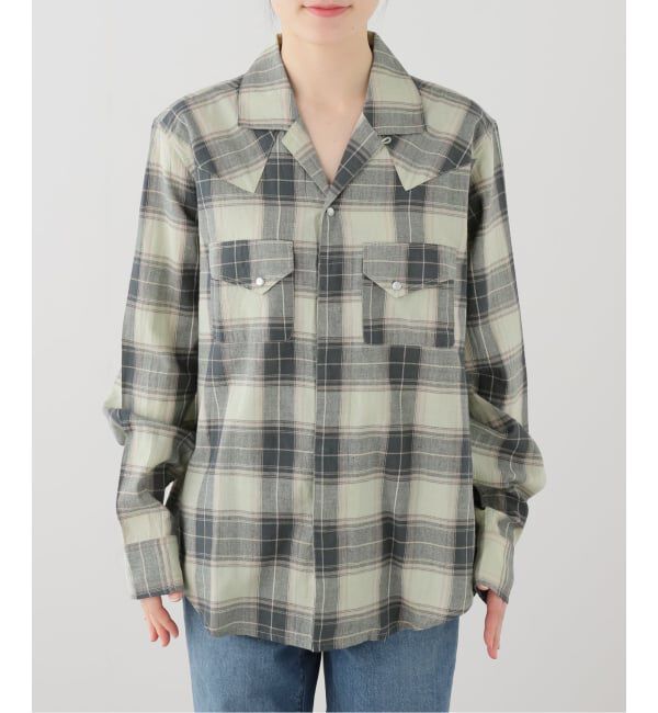  「SEEALL MINIMAL WESTERN SHIRT SAU63 SH385：シャツ」|シャツ・ブラウス|