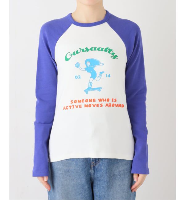 JOINT WORKS「OURSAALTY / アワーソルティ Saaalty girl raglan T-shirts」|Tシャツ・カットソー|