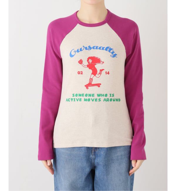 JOINT WORKS「OURSAALTY / アワーソルティ Saaalty girl raglan T-shirts」|Tシャツ・カットソー|