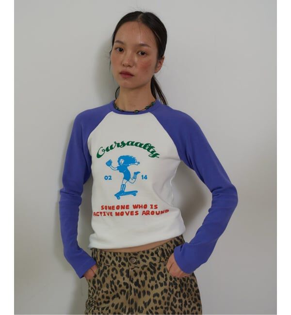 JOINT WORKS「OURSAALTY / アワーソルティ Saaalty girl raglan T-shirts」|Tシャツ・カットソー|