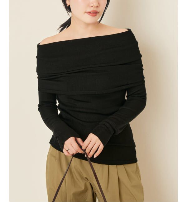 Plage「LE PETIT PULLE / ル プティ プレ 別注 BARDOT NECKLINE ニット」|ニット・セーター|