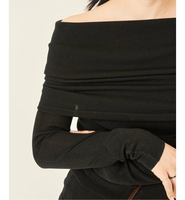 Plage「LE PETIT PULLE / ル プティ プレ 別注 BARDOT NECKLINE ニット」|ニット・セーター|