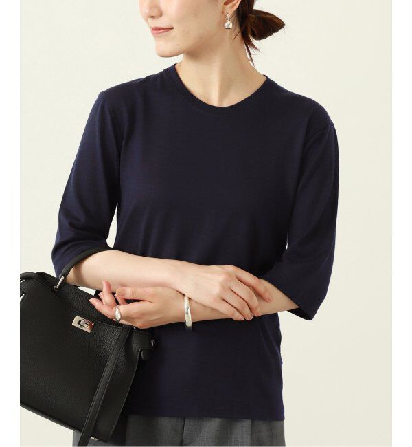 VERMEIL par iena「wool 100 jersey Tシャツ」|Tシャツ・カットソー|