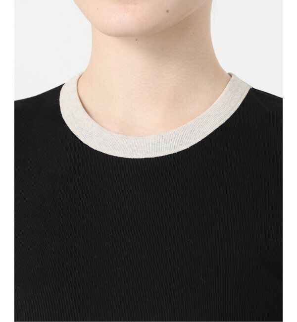 IENA LA BOUCLE「《追加》IENA LA BOUCLE ライトリブハーフスリーブプルオーバー2」|Tシャツ・カットソー|